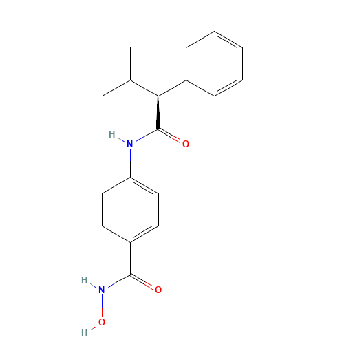 N-Hydroxy-4-{[(2S)-3-methyl-2-phenylbutanoyl]amino}benzamide (CAS: 935881-37-1) - Related Chemical Product