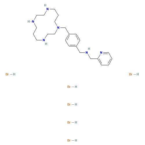 1-(2-Pyridinyl)-N-[4-(1,4,8,11-tetraazacyclotetradecan-1-ylmethyl)benzyl]methanamine (CAS: 185991-07-5) - Related Chemical Product