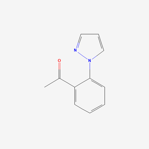 1-(2-(1H-pyrazol-1-yl)phenyl)ethanone (CAS: 25699-96-1) - Related Chemical Product