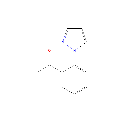 1-(2-(1H-pyrazol-1-yl)phenyl)ethanone (CAS: 25699-96-1) - Related Chemical Product