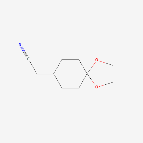 2-(1,4-Dioxaspiro[4.5]decan-8-ylidene)acetonitrile (CAS: 124499-35-0) - Related Chemical Product