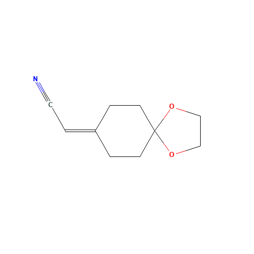 2-(1,4-Dioxaspiro[4.5]decan-8-ylidene)acetonitrile (CAS: 124499-35-0) - Related Chemical Product