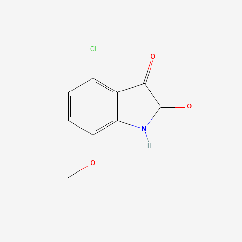 4-Chloro-7-methoxy-1H-indole-2,3-dione (CAS: 60706-07-2) - Related Chemical Product