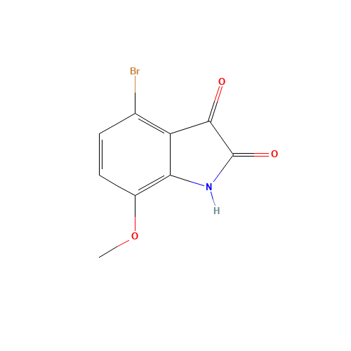 4-Bromo-7-methoxy-1H-indole-2,3-dione (CAS: 67303-38-2) - Related Chemical Product