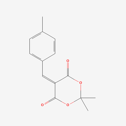 2,2-Dimethyl-5-(4-methylbenzylidene)-1,3-dioxane-4,6-dione (CAS: 15795-51-4) - Related Chemical Product