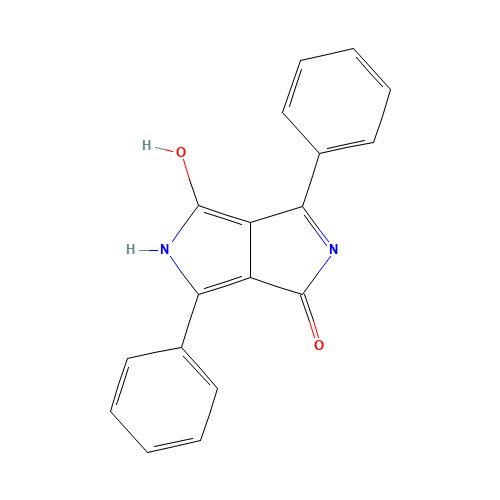 3,6-Diphenyl-2,5-dihydropyrrolo[3,4-c]pyrrole-1,4-dione (CAS: 54660-00-3) - Related Chemical Product