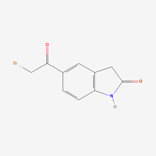 5-(Bromoacetyl)-1,3-dihydro-2H-indol-2-one (CAS: 105316-98-1) - Related Chemical Product