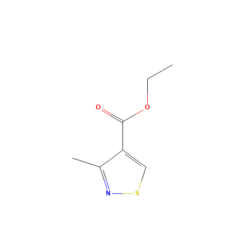 Ethyl 3-methyl-1,2-thiazole-4-carboxylate (CAS: 15901-51-6) - Related Chemical Product