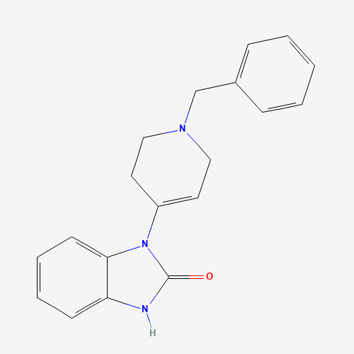 1-(1-Benzyl-1,2,3,6-tetrahydropyridin-4-yl)-1,3-dihydro-2H-benzimidazol-2-one (CAS: 60373-71-9) - Related Chemical Product