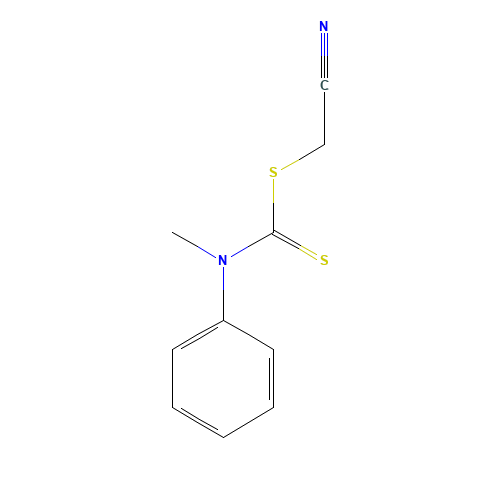 Cyanomethyl methyl(phenyl)carbamodithioate (CAS: 76926-16-4) - Related Chemical Product
