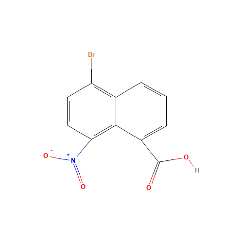 5-bromo-8-nitro-naphthalene-1-carboxylic acid (CAS: 65440-41-7) - Related Chemical Product