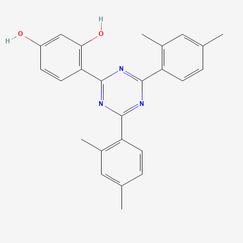 4-[4,6-Bis(2,4-dimethylphenyl)-1,3,5-triazin-2-yl]-1,3-benzenediol (CAS: 1668-53-7) - Related Chemical Product