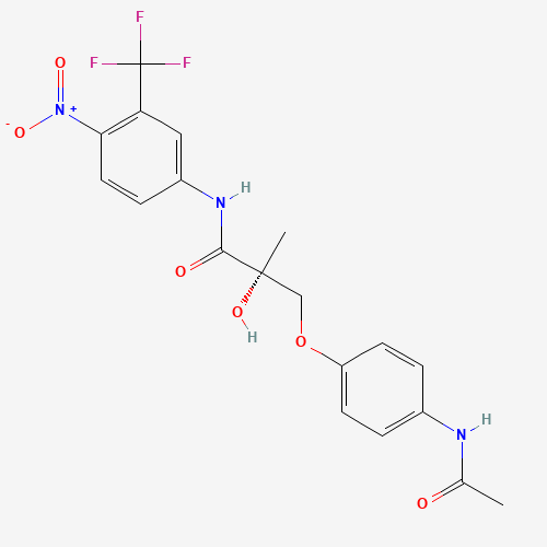 (2R)-3-(4-Acetamidophenoxy)-2-hydroxy-2-methyl-N-[4-nitro-3-(trifluoromethyl)phenyl]propanamide (CAS: 885324-25-4) - Related Chemical Product