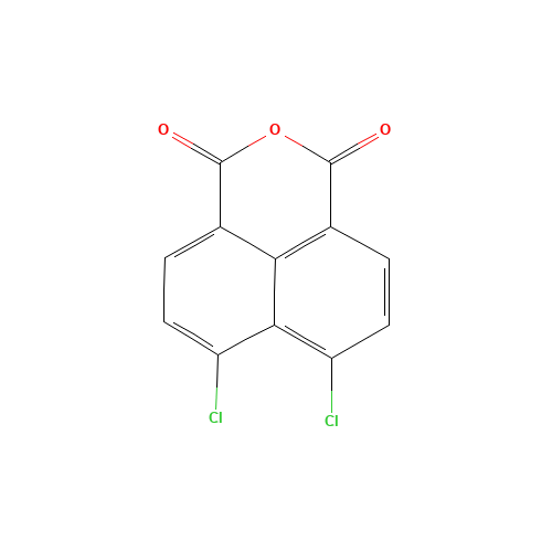 4,5-Dichloronaphthalene-1,8-dicarboxylic anhydride (CAS: 7267-14-3) - Chemical Structure and Molecular Formula 