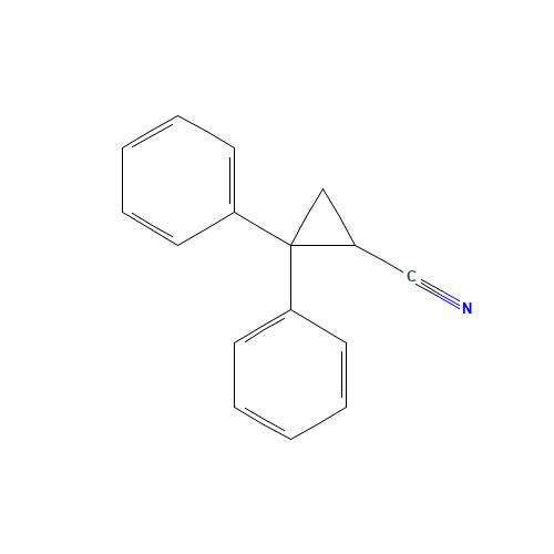 2,2-Diphenylcyclopropanecarbonitrile (CAS: 30932-41-3) - Related Chemical Product