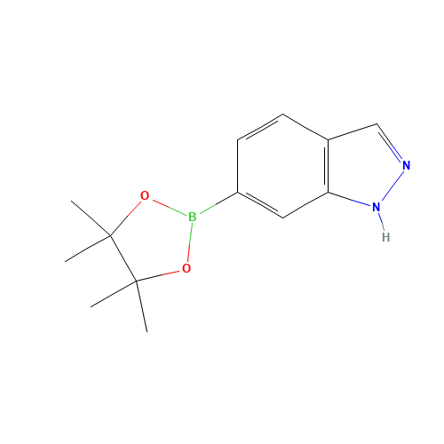 6-(4,4,5,5-Tetramethyl-1,3,2-dioxaborolan-2-yl)-1H-indazole (CAS: 937049-58-6) - Related Chemical Product