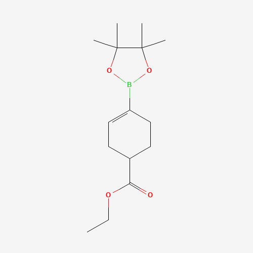 Ethyl 4-(4,4,5,5-tetramethyl-1,3,2-dioxaborolan-2-yl)-3-cyclohexene-1-carboxylate (CAS: 1049004-32-1) - Related Chemical Product