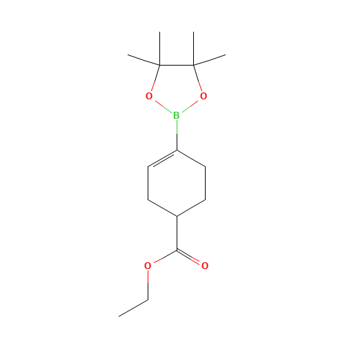 Ethyl 4-(4,4,5,5-tetramethyl-1,3,2-dioxaborolan-2-yl)-3-cyclohexene-1-carboxylate (CAS: 1049004-32-1) - Related Chemical Product