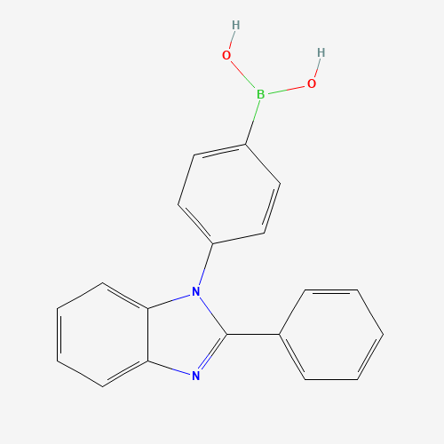 [4-(2-Phenyl-1H-benzimidazol-1-yl)phenyl]boronic acid (CAS: 867044-33-5) - Related Chemical Product