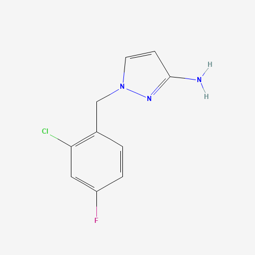 1-(2-chloro-4-fluorobenzyl)-1H-pyrazol-3-amine (CAS: 1001757-50-1) - Related Chemical Product