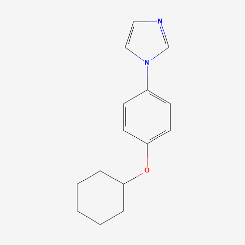 1-[4-(Cyclohexyloxy)phenyl]-1H-imidazole (CAS: 502656-64-6) - Related Chemical Product