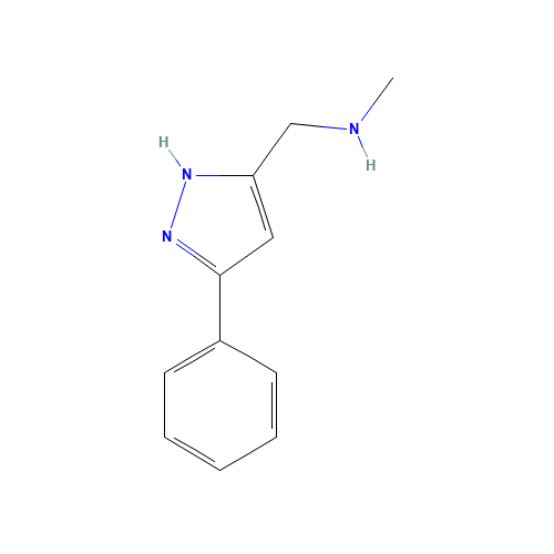 1H-pyrazole-3-methanamine, N-methyl-5-phenyl- (CAS: 373356-52-6) - Related Chemical Product