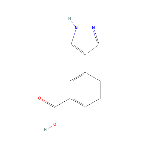 3-(1H-pyrazol-4-yl)benzoic acid (CAS: 1002535-21-8) - Related Chemical Product