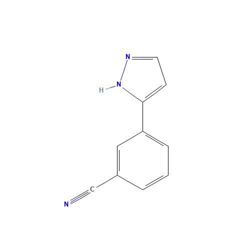3-(1H-Pyrazol-5-yl)benzonitrile (CAS: 149739-51-5) - Related Chemical Product