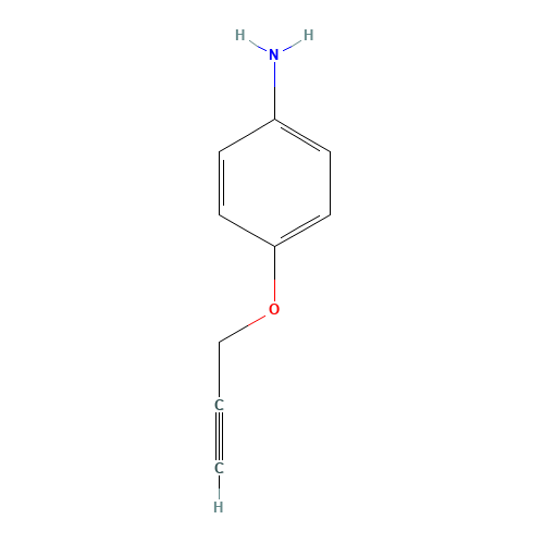 4-(2-Propyn-1-yloxy)aniline (CAS: 26557-78-8) - Related Chemical Product