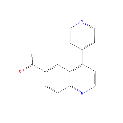 4-(4-Pyridinyl)-6-quinolinecarbaldehyde (CAS: 958852-13-6) - Related Chemical Product