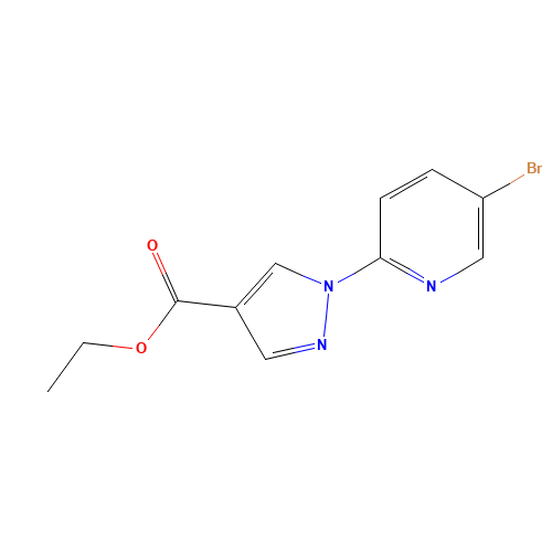 Ethyl 1-(5-bromo-2-pyridinyl)-1H-pyrazole-4-carboxylate (CAS: 915394-68-2) - Related Chemical Product