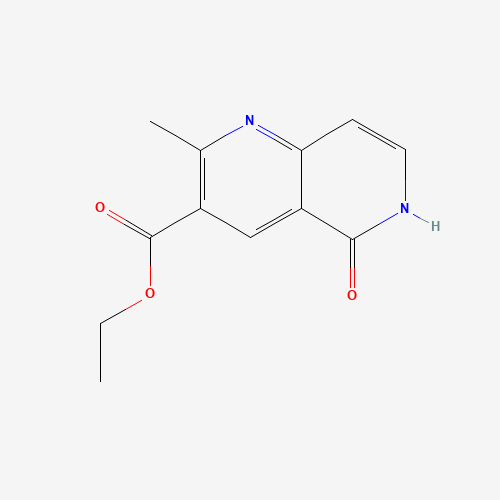 Ethyl 2-methyl-5-oxo-5,6-dihydro-1,6-naphthyridine-3-carboxylate (CAS: 80812-55-1) - Related Chemical Product