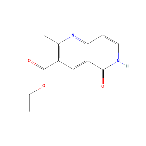Ethyl 2-methyl-5-oxo-5,6-dihydro-1,6-naphthyridine-3-carboxylate (CAS: 80812-55-1) - Related Chemical Product