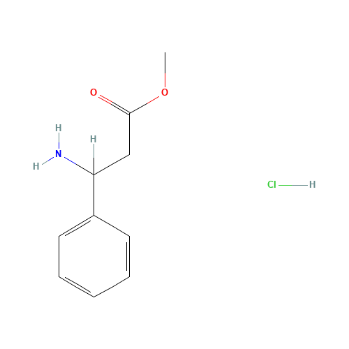 Methyl 3-amino-3-phenylpropanoate hydrochloride (1:1) (CAS: 88831-43-0) - Related Chemical Product