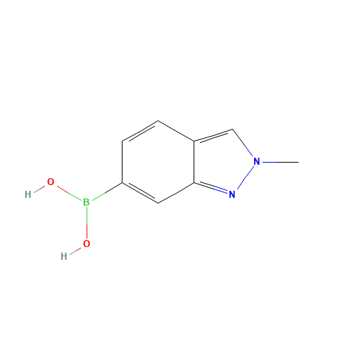 (2-Methyl-2H-indazol-6-yl)boronic acid (CAS: 1001907-57-8) - Related Chemical Product