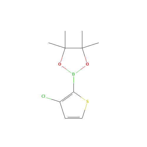 2-(3-Chloro-2-thienyl)-4,4,5,5-tetramethyl-1,3,2-dioxaborolane (CAS: 1040281-97-7) - Related Chemical Product