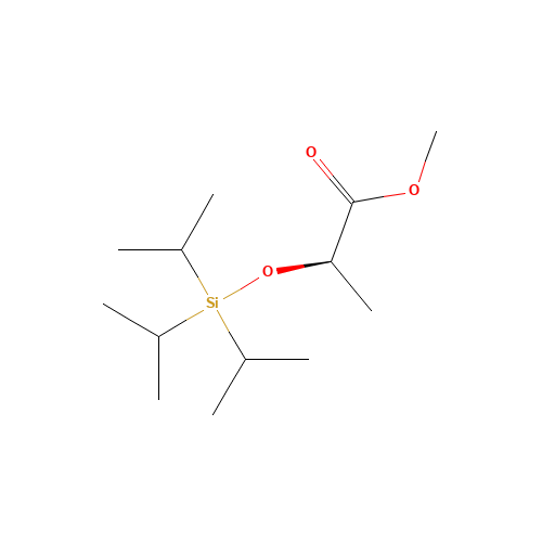 (2R)-2-[[tris(1-methylethyl)silyl]oxy]Propanoic acid methyl ester (CAS: 143429-14-5) - Related Chemical Product