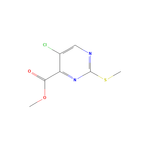 methyl 5-chloro-2-methylthiopyrimidine-4-carboxylate (CAS: 79686-03-6) - Related Chemical Product