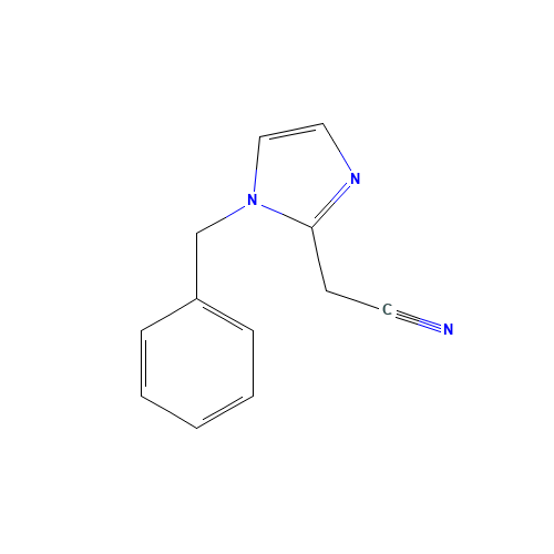 (1-benzyl-1H-imidazol-2-yl)acetonitrile (CAS: 21125-22-4) - Related Chemical Product