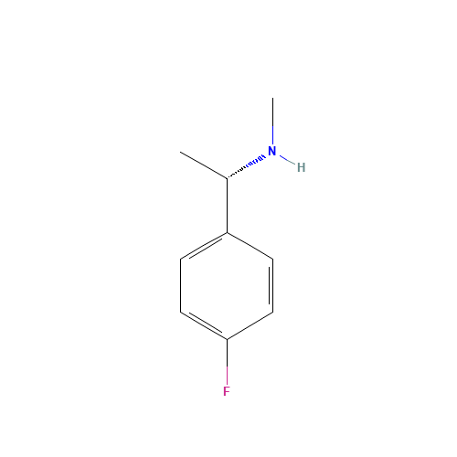 (1S)-1-(4-Fluorophenyl)-N-methylethanamine (CAS: 672906-67-1) - Related Chemical Product