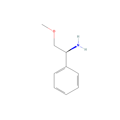 (1S)-2-Methoxy-1-phenylethanamine (CAS: 91298-74-7) - Chemical Structure and Molecular Formula 