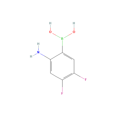 (2-Amino-4,5-difluorophenyl)boronic acid (CAS: 1072952-14-7) - Related Chemical Product