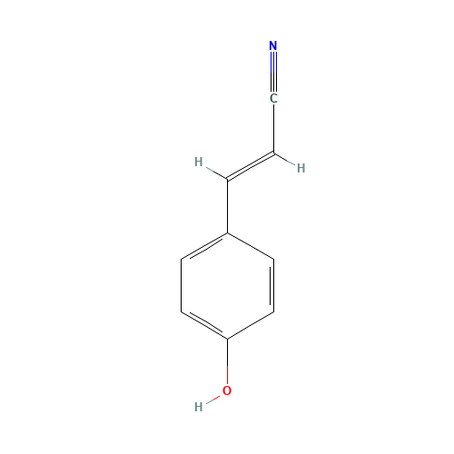 (2E)-3-(4-hydroxyphenyl)prop-2-enenitrile (CAS: 82575-52-8) - Related Chemical Product