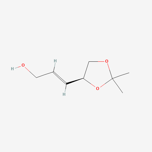 (2E)-3-[(4S)-2,2-Dimethyl-1,3-dioxolan-4-yl]-2-propen-1-ol (CAS: 79060-23-4) - Related Chemical Product