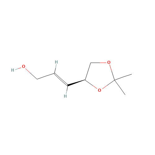 (2E)-3-[(4S)-2,2-Dimethyl-1,3-dioxolan-4-yl]-2-propen-1-ol (CAS: 79060-23-4) - Related Chemical Product