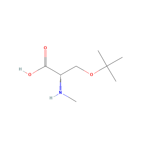 (2S)-2-(Methylammonio)-3-[(2-methyl-2-propanyl)oxy]propanoate (CAS: 197632-83-0) - Chemical Structure and Molecular Formula 