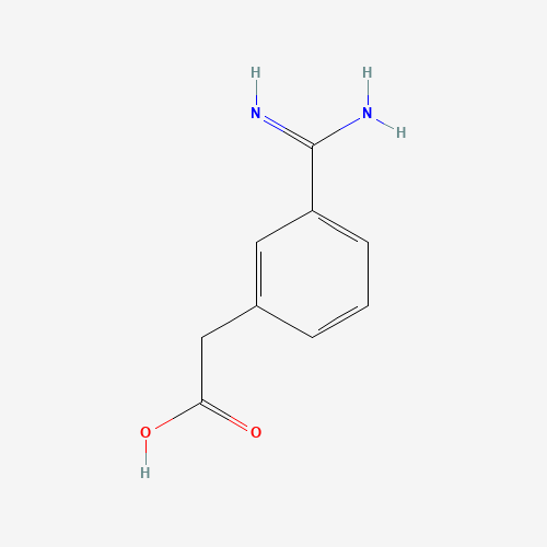 (3-Carbamimidoylphenyl)acetic acid (CAS: 52820-40-3) - Related Chemical Product