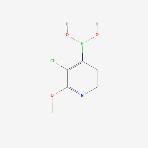 (3-Chloro-2-methoxypyridin-4-yl)boronic acid (CAS: 957060-88-7) - Related Chemical Product