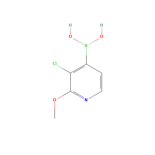 (3-Chloro-2-methoxypyridin-4-yl)boronic acid (CAS: 957060-88-7) - Related Chemical Product