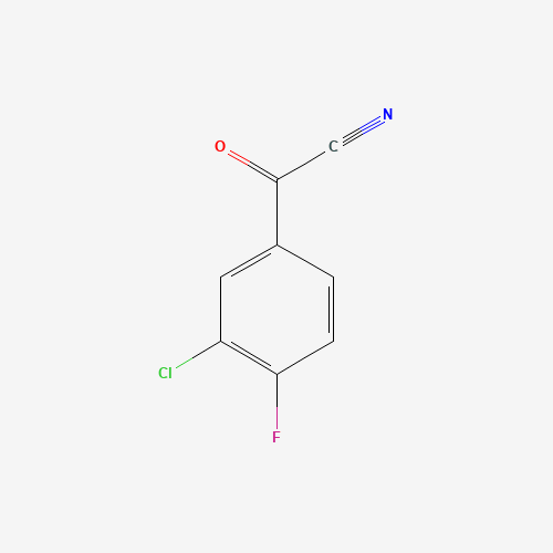 (3-Chloro-4-fluorophenyl)(oxo)acetonitrile (CAS: 80277-45-8) - Related Chemical Product
